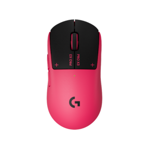 Logitech G PRO X3 SUPERSTRIKE LIGHTSPEED Wireless Gaming Mouse - Pink Eclipse